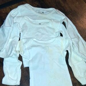 Classic White Kids One Piece Set